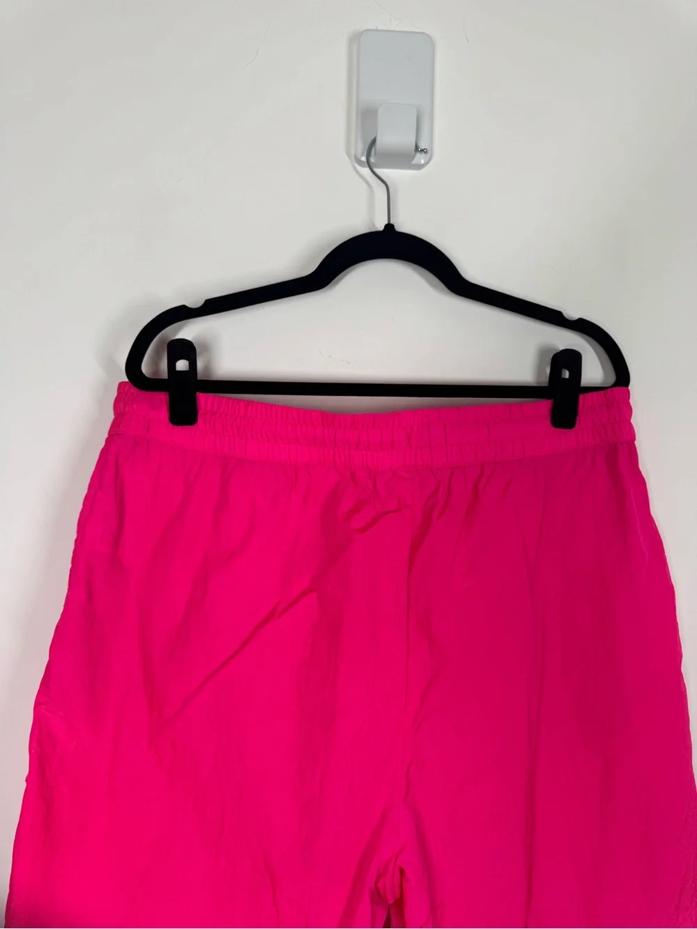 The Future Collective Shorts High Rise Bermuda Winderbreaker Neon